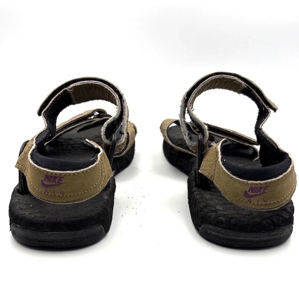 VTG Nike Air Deschutz II ACG Sandals Tan Black Purple‎ 690002-201 Mens 10